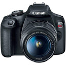 Canon EOS Rebel T7 DSLR Camera w/ 18-55mm IS II + 75-300mm III Double Zoom Deluxe Kit