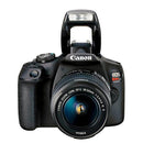 Canon EOS Rebel T7 DSLR Camera w/ 18-55mm IS II + 75-300mm III Double Zoom Deluxe Kit