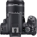 Canon EOS Rebel T8i EF-S 18-55mm is STM Lens Kit, Black