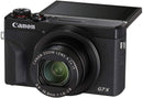 Canon PowerShot G7X Mark III Digital 4K Vlogging Camera, Vertical 4K Video Support with Wi-Fi, NFC and 3.0-Inch Touch Tilt LCD, Black