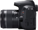 Canon EOS Rebel T8i EF-S 18-55mm is STM Lens Kit, Black