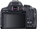 Canon EOS Rebel T8i EF-S 18-55mm is STM Lens Kit, Black