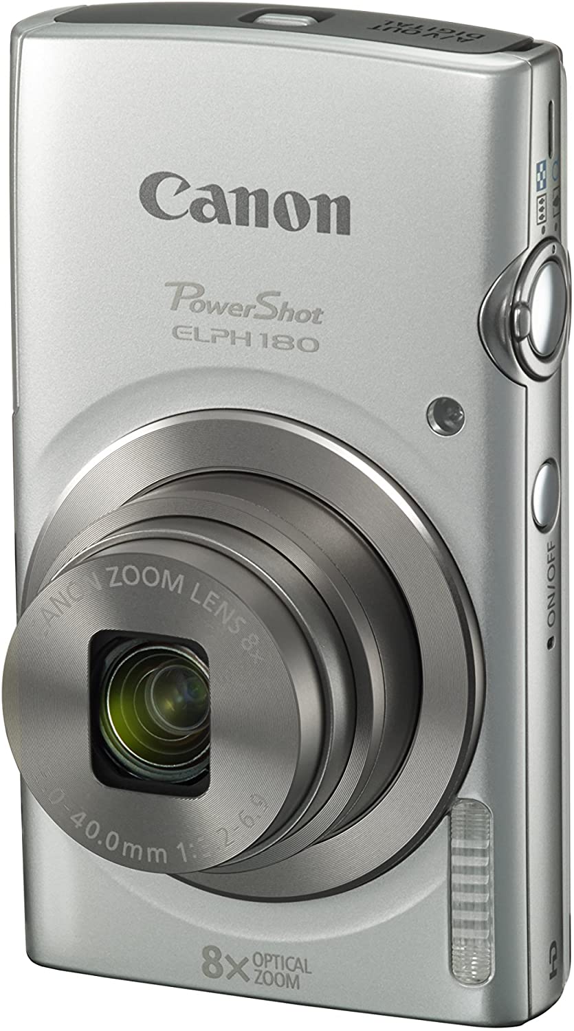 Ritmisch Ellendig rechter Canon PowerShot ELPH 180 Digital Camera (Silver) – iHeartCamera