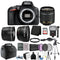 Nikon D5600 24.2MP DSLR Camera with 18-55mm Lens and Accessories