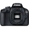 Canon EOS 4000D Rebel T100 18MP Digital SLR Camera with 18-55mm and Canon 55-250 IS II Lens