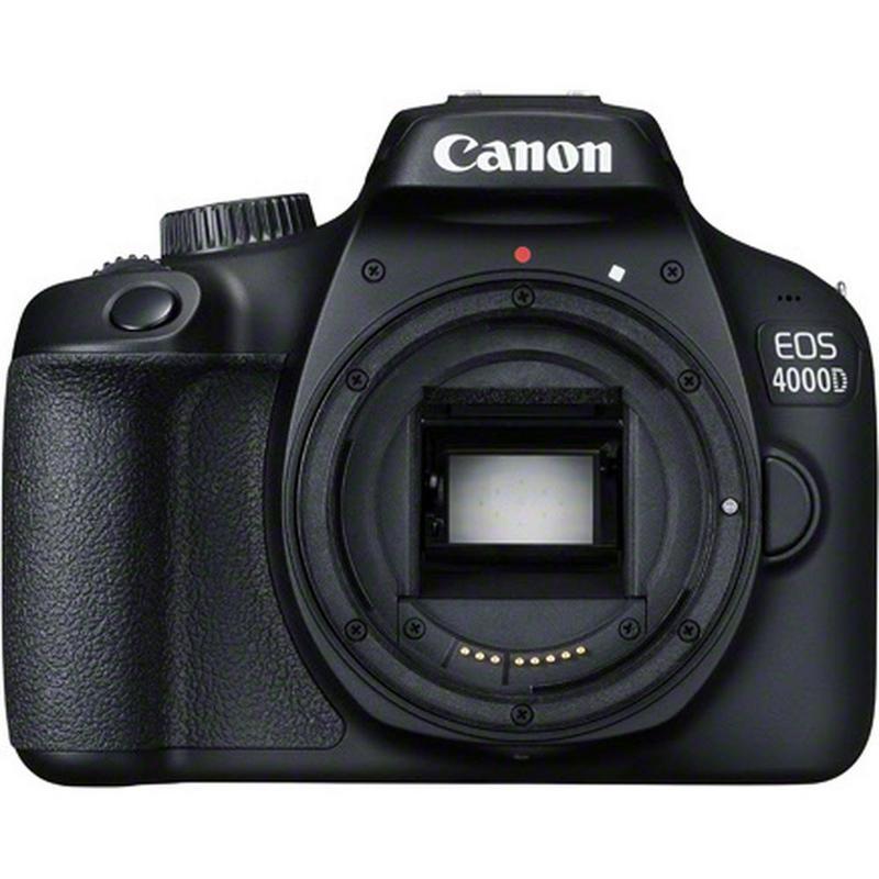 Canon EOS 4000D 18MP Digital SLR Camera + 18-55mm lens + 16GB Memory Card + Wallet + Reader + Lens Pen + Dust Blower + 50 LEns Tissue + Camera case + 3pc Cleaning Kit