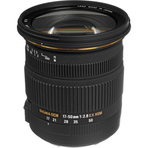 Sigma 17-50mm f/2.8 EX DC OS HSM Zoom Lens for Canon