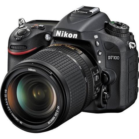 Nikon D7100 24.1MP DX-Format CMOS Digital SLR Camera with 18-140mm Lens and 55-300mm Lens