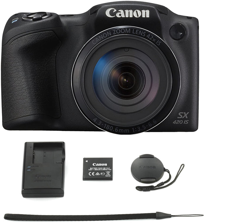Canon PowerShot SX420 IS HD 20MP Wi-Fi Digital Camera – iHeartCamera