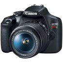 Canon EOS Rebel T7 DSLR Camera w/ 18-55mm IS II + 75-300mm III Double Zoom Deluxe Kit