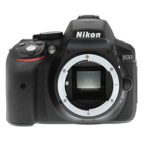 Nikon D5300 24.2MP Wi-Fi D-SLR Camera with 18-55mm Lens, 32GB Card and Camera Case