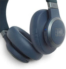 JBL - LIVE 650BTNC Wireless Noise Cancelling Over-the-Ear Headphones - Blue