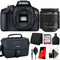 Canon EOS 4000D 18MP Digital SLR Camera + 18-55mm lens + 16GB Memory Card + Wallet + Reader + Lens Pen + Dust Blower + 50 LEns Tissue + Camera case + 3pc Cleaning Kit