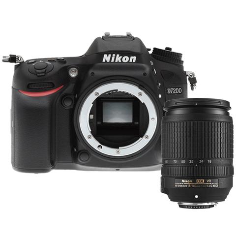 Nikon D7200 24.2MP DSLR Camera with 18-140mm VR AF-S DX Zoom Lens