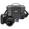 Nikon D5300 24.2MP Wi-Fi D-SLR Camera with 18-55mm Lens, 32GB Card and Camera Case
