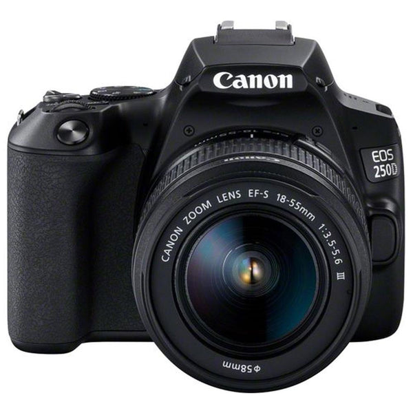 Canon EOS 250D / SL3 with EF-S 18-55mm f/3.5-5.6 III Lens (Black)