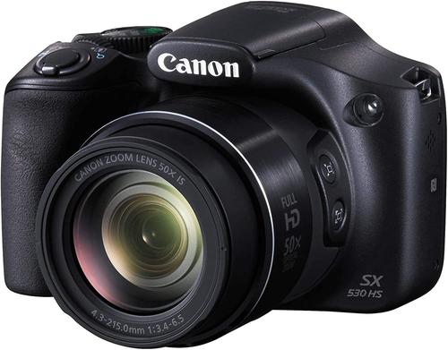 Canon PowerShot SX530 HS 16MP Digital Camera with Accessories