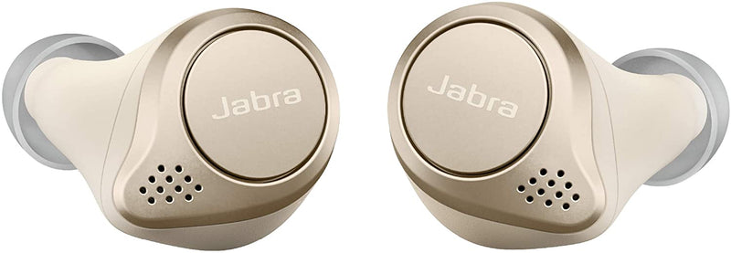 Jabra - Elite 75t True Wireless In-Ear Headphones - Gold Beige