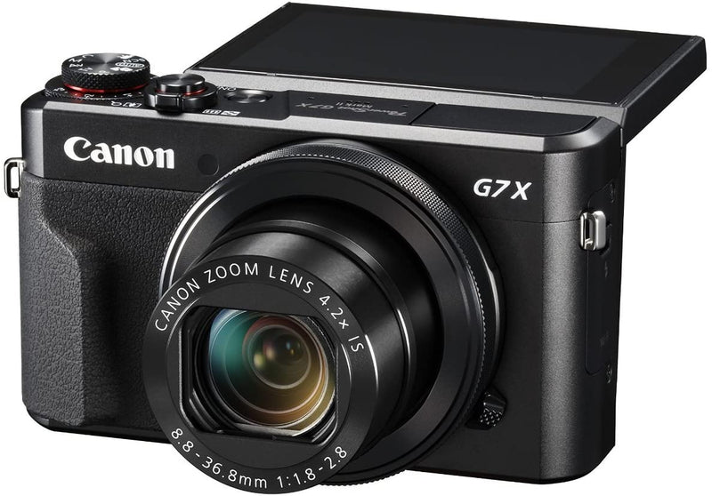 Canon PowerShot G7 X Mark II 20.1 MP Digital Camera (Black