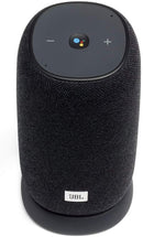 JBL - Link Smart Portable Wi-Fi and Bluetooth Speaker with Google Assistant - Black