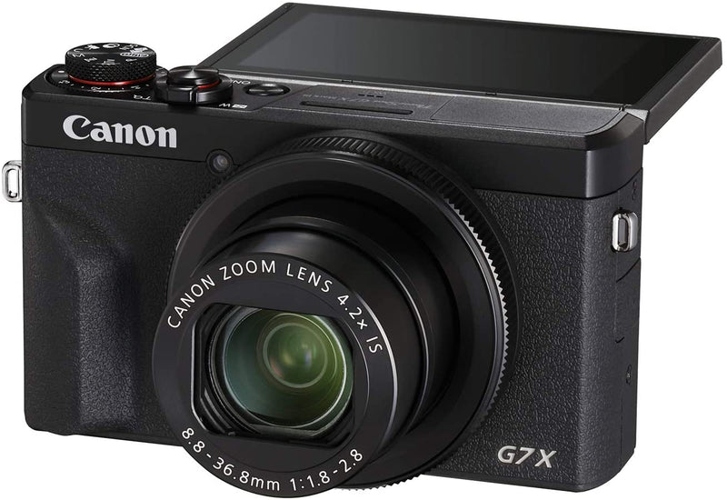 Canon PowerShot G7X Mark III Digital 4K Vlogging Camera, Vertical
