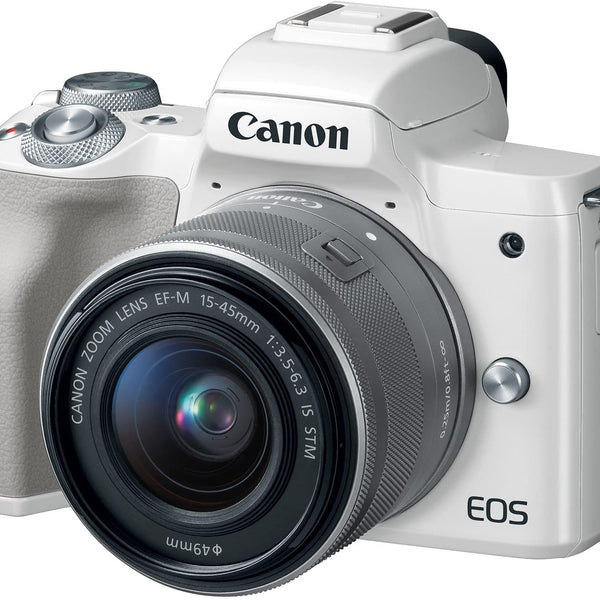 Canon EOS M50 Mirrorless Vlogging Camera Kit with EF-M 15