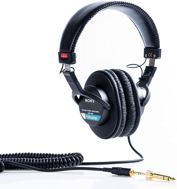 Sony MDR7506 Professional Foldable Closed DJ Headphones