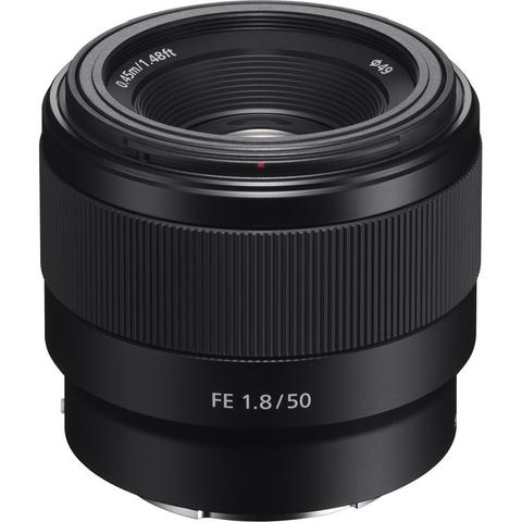 Sony FE 50mm F1.8 Standard Lens for Sony E Mount Full Frame Mirrorless Cameras