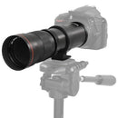 Vivitar 420-800mm f/8.3 Telephoto Zoom Lens for Nikon D500
