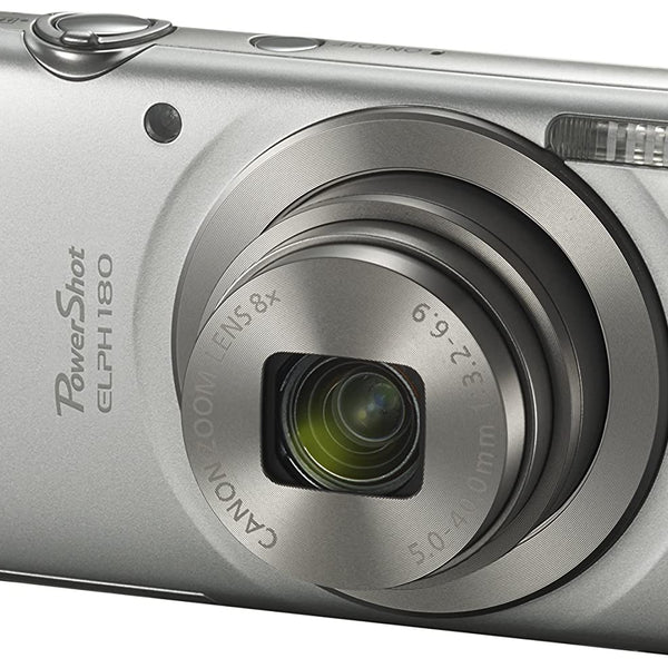 Canon PowerShot ELPH 180 20.0-Megapixel Digital orders Camera in Silver