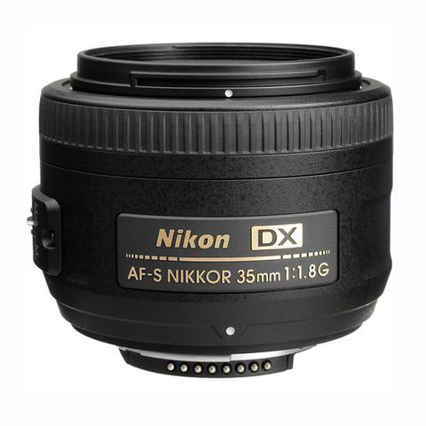 Nikon 35mm f/1.8G Auto Focus-S DX Lens for Nikon Digital SLR Cameras - Fixed