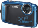 Fujifilm FinePix XP140 Waterproof Digital Camera -- Sky Blue